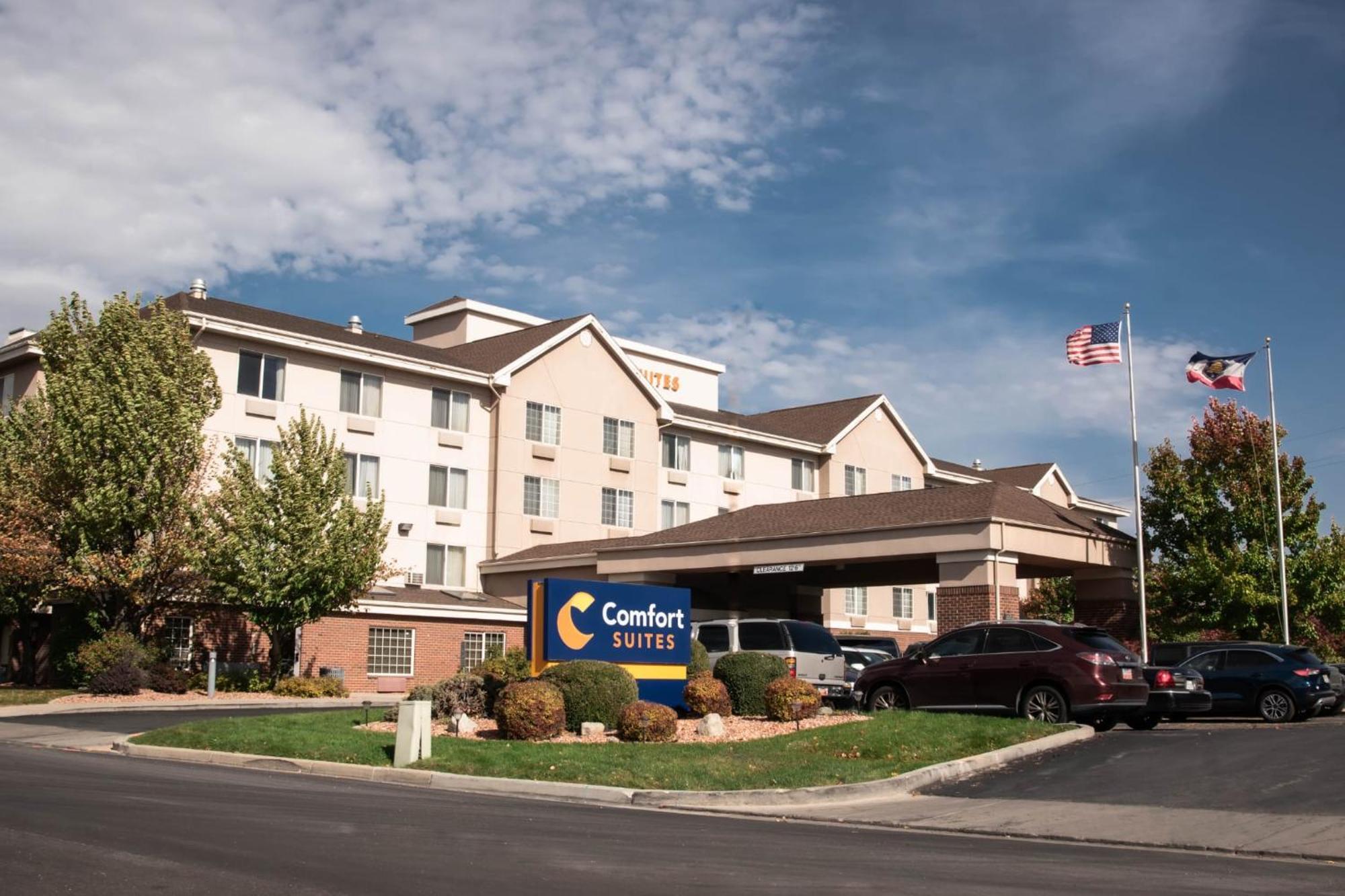Comfort Suites Airport Солт Лейк Сити Екстериор снимка